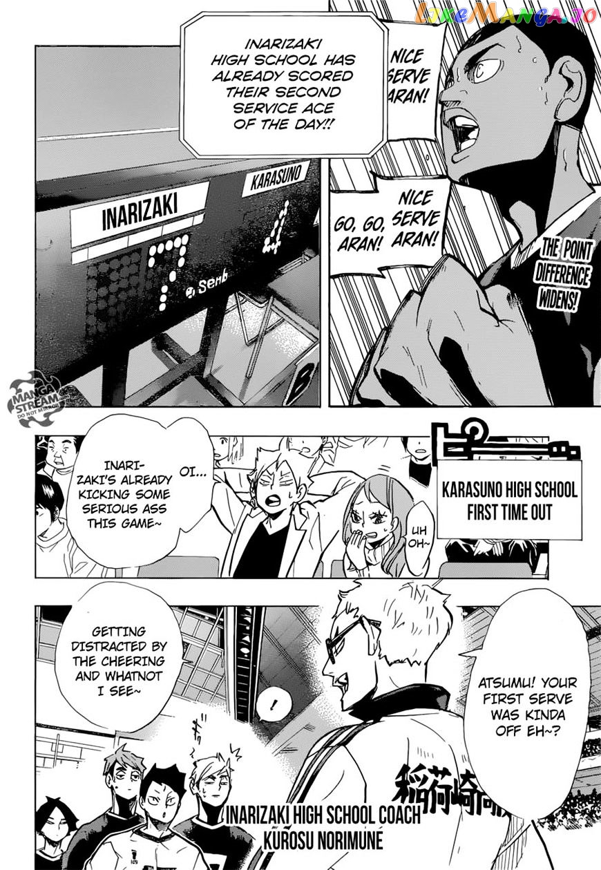 Haikyuu!!, Chapter 252 image 02